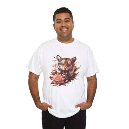 Lotus Tiger Unisex Heavy Cotton Tee