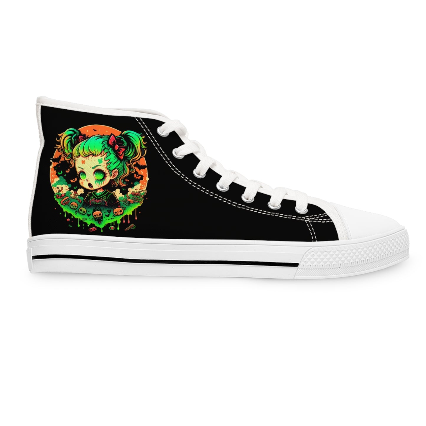 Harvest Moon Zombie Women's High Top Sneakers