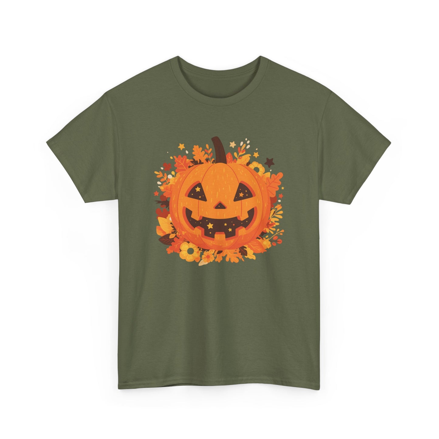 Jack-O-Lantern Unisex Heavy Cotton Tee