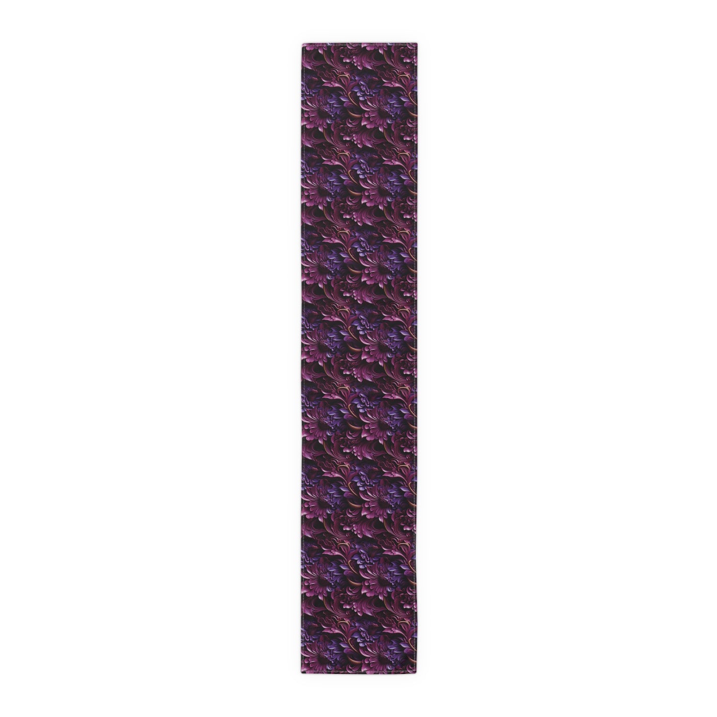 Purple Florals Table Runner (Cotton, Poly)