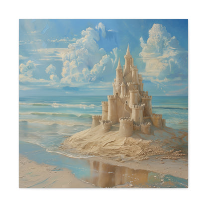 Sandcastle Canvas Gallery Wraps
