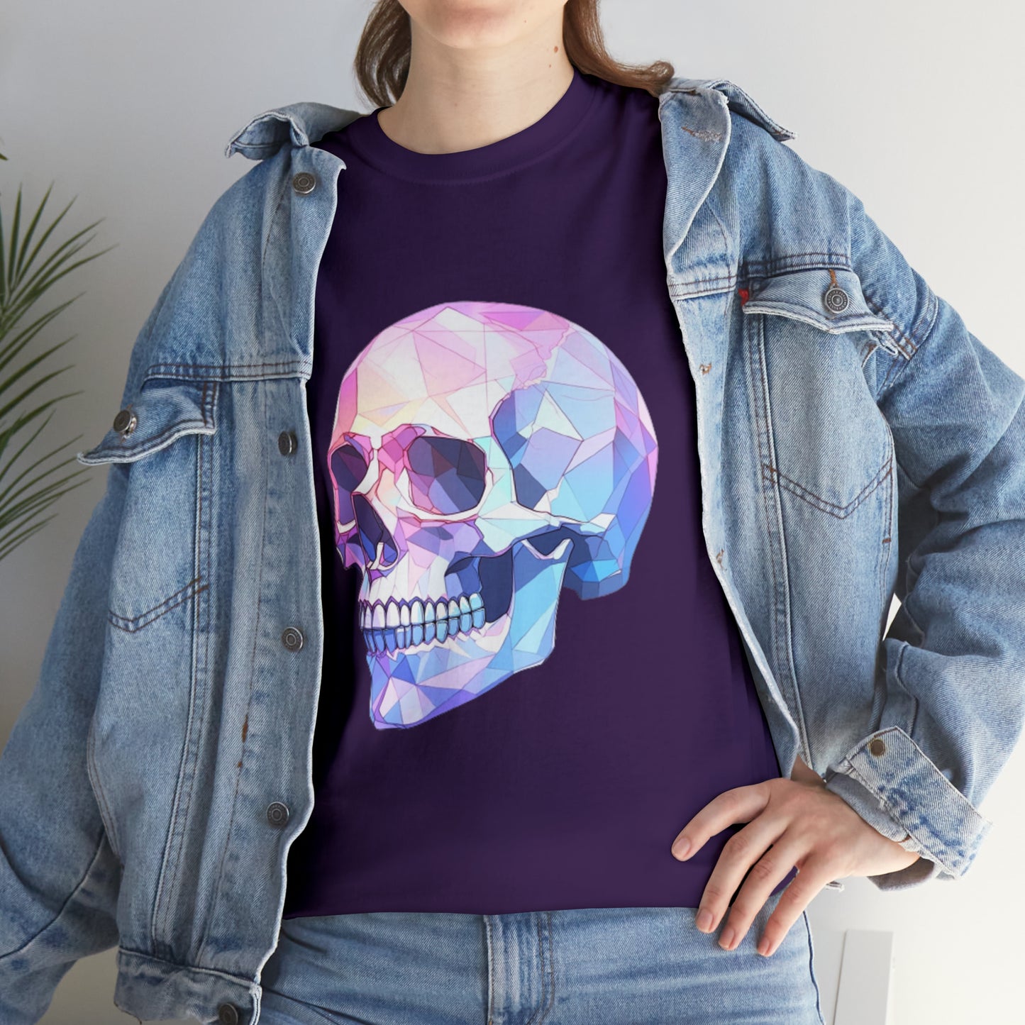 Geo Skull Unisex Heavy Cotton Tee