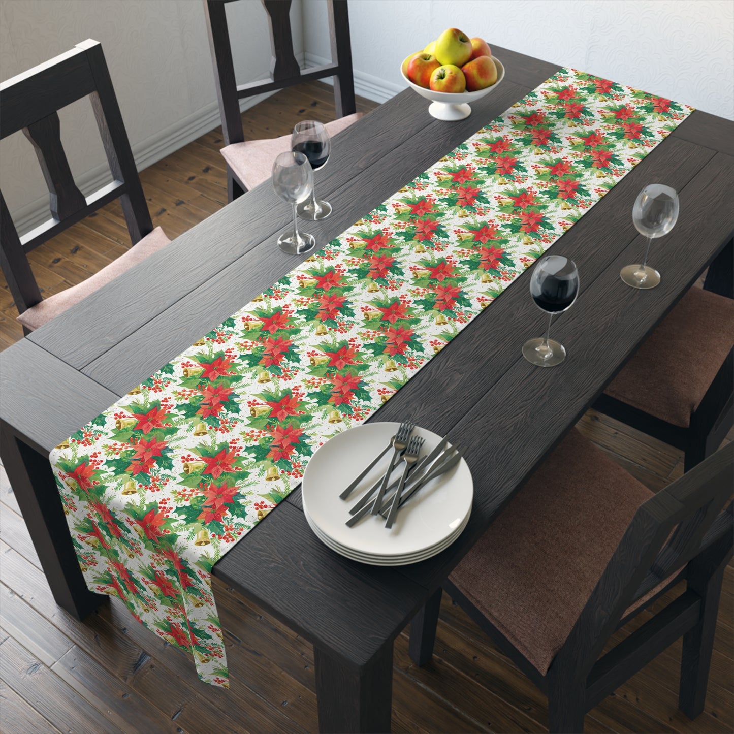 Beautiful Bells Table Runner (Cotton, Poly)