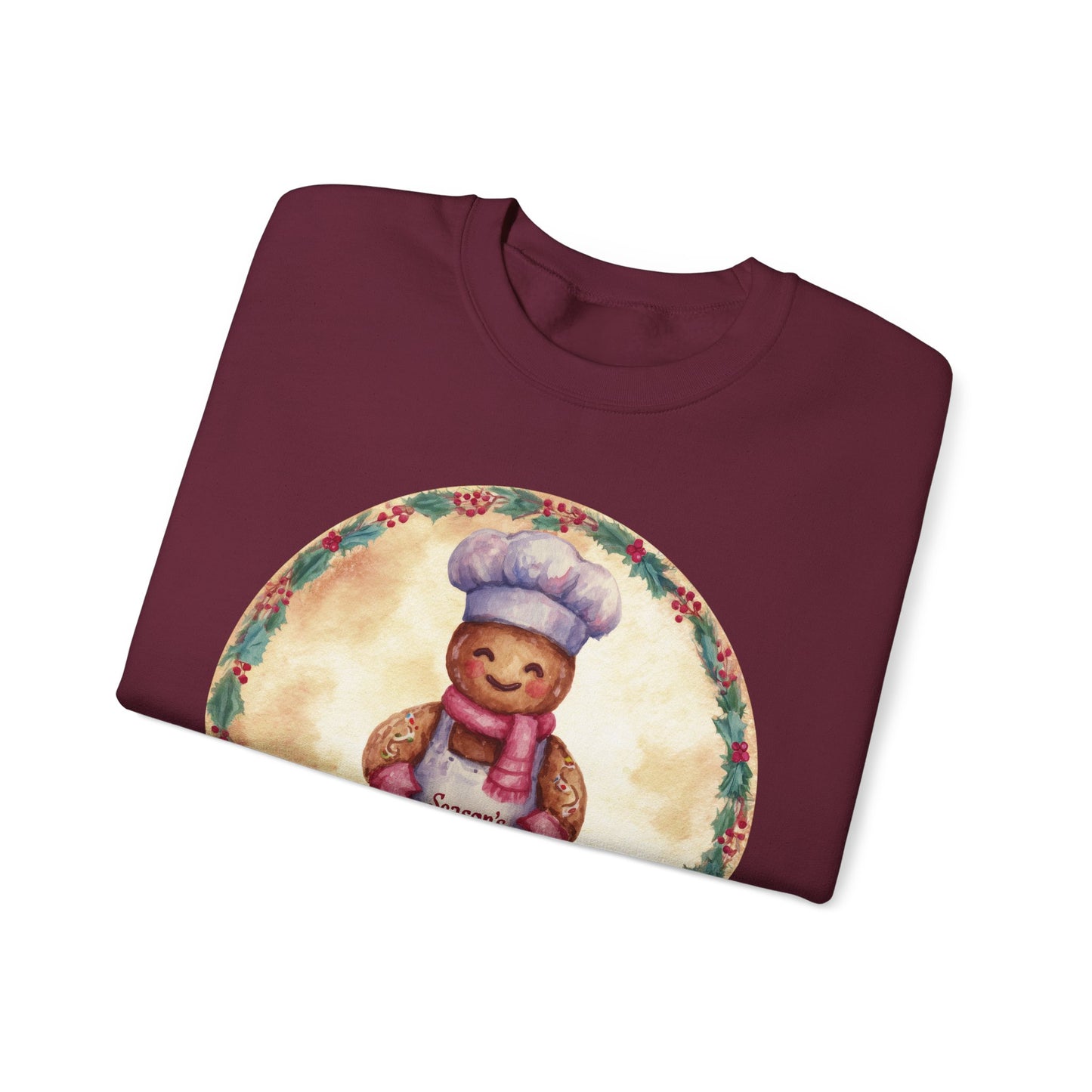 Gingerbread Baker Unisex Heavy Blend™ Crewneck Sweatshirt