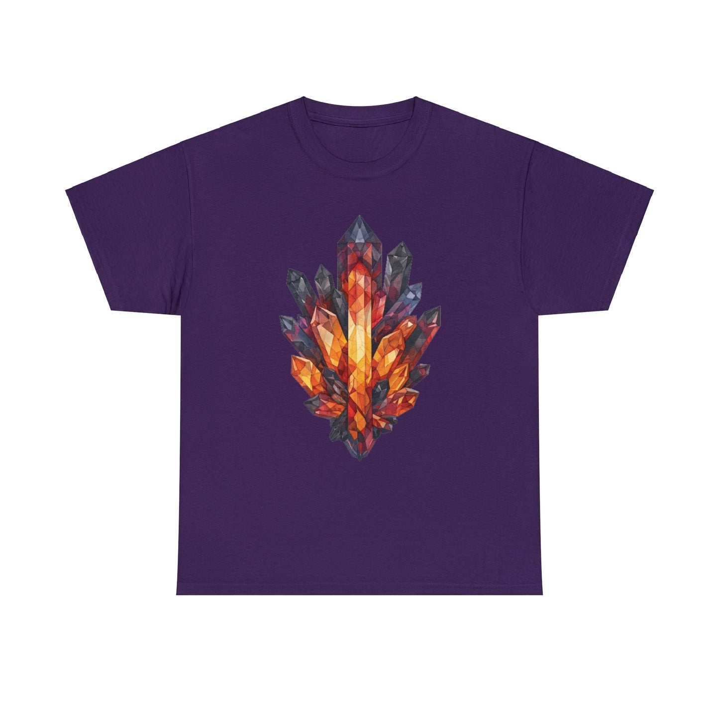 Volcanic Crystal Cluster Unisex Heavy Cotton Tee