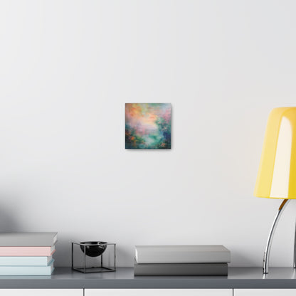 Misty Lake Canvas Gallery Wraps