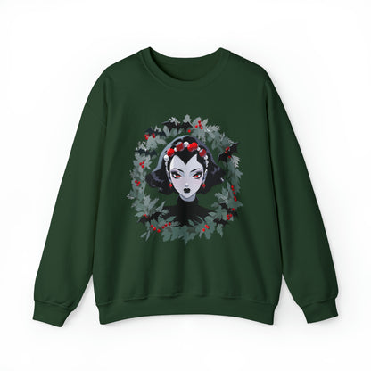 Vampire Wreath Unisex Heavy Blend™ Crewneck Sweatshirt