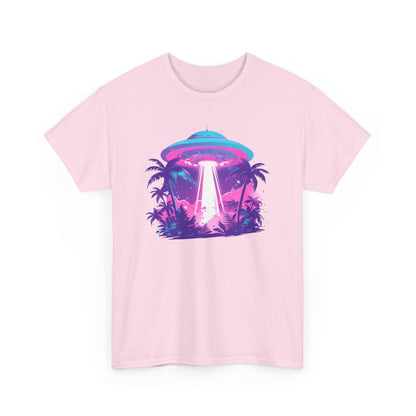 Tropical UFO Unisex Heavy Cotton Tee