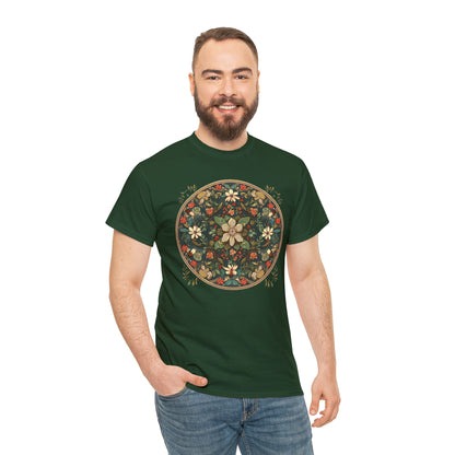 Druidic Mandala Unisex Heavy Cotton Tee