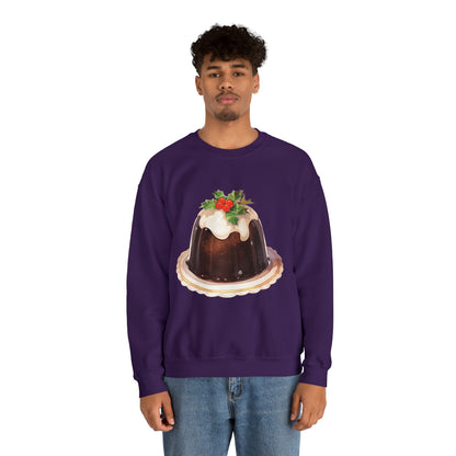 Christmas Pudding Unisex Heavy Blend™ Crewneck Sweatshirt