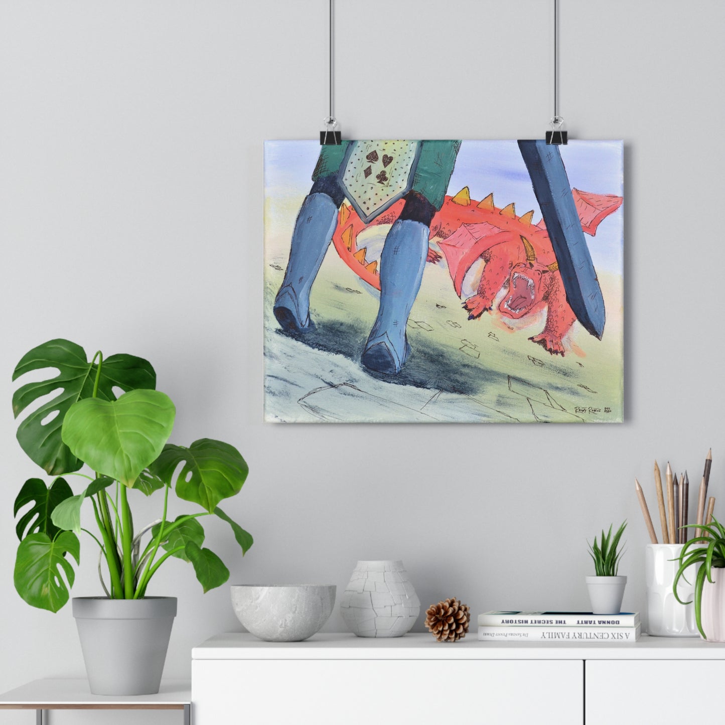 "Attack of Opportunity" - acrylic art print