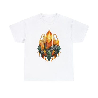 Earthen Crystal Cluster Unisex Heavy Cotton Tee