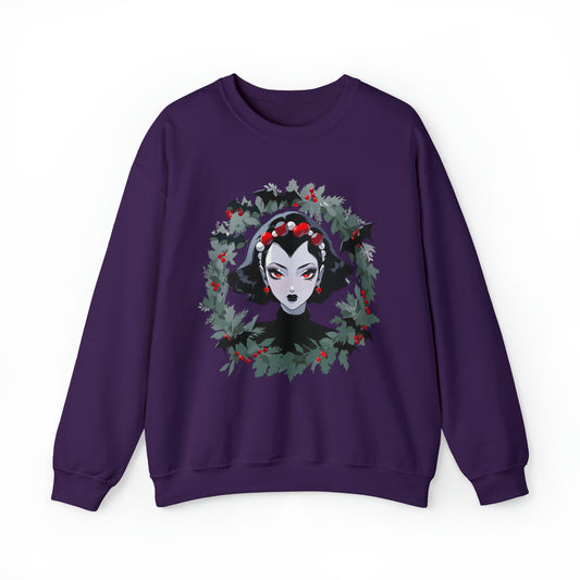 Vampire Wreath Unisex Heavy Blend™ Crewneck Sweatshirt