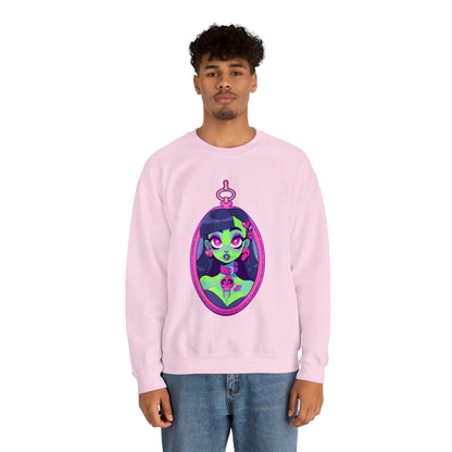 Zombie Locket Unisex Heavy Blend™ Crewneck Sweatshirt