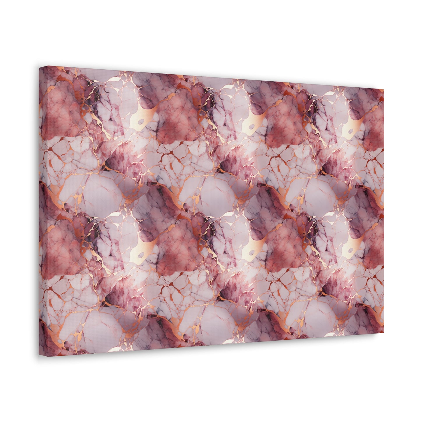 Rose Gold Marble Canvas Gallery Wrap