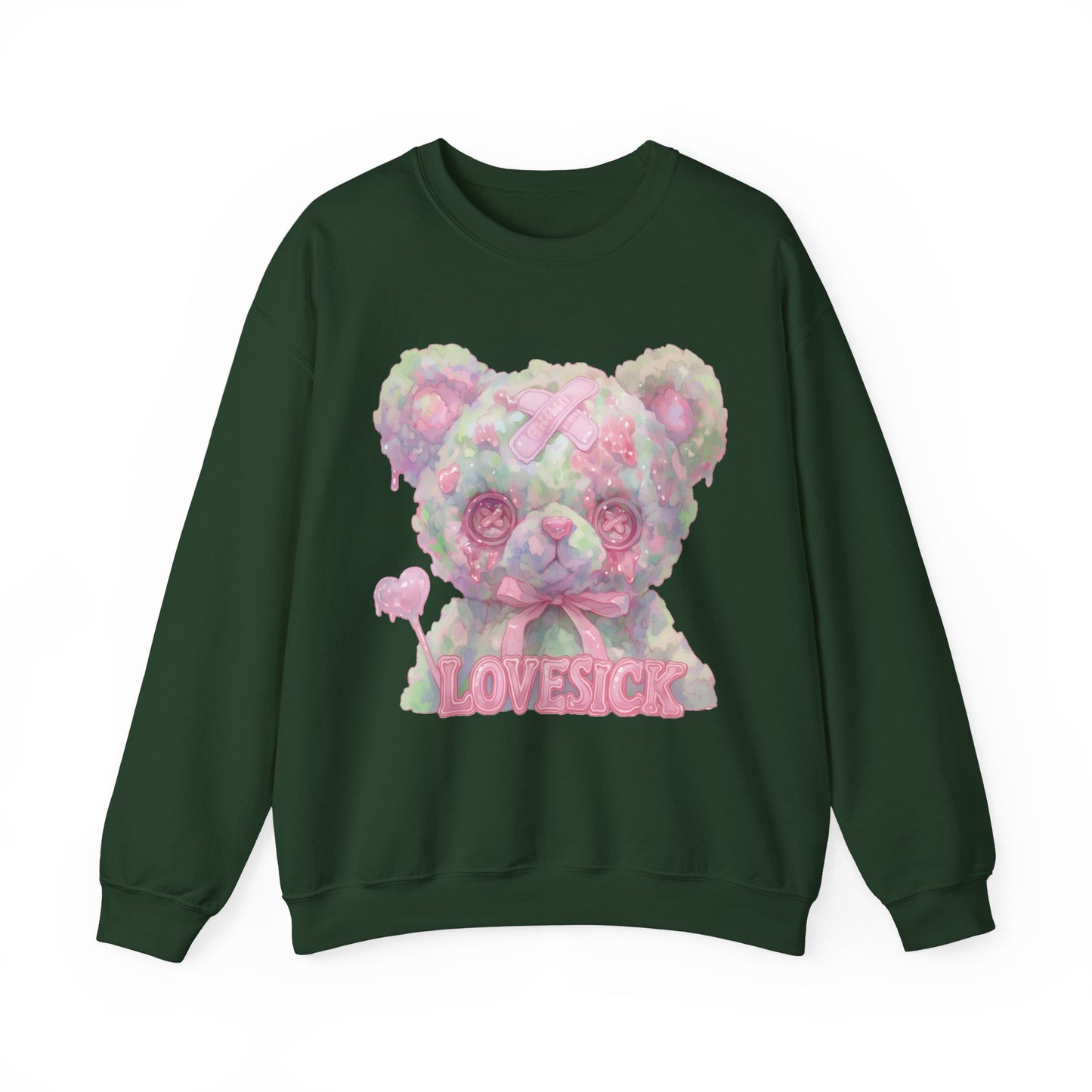 Lovesick Bear Unisex Heavy Blend™ Crewneck Sweatshirt