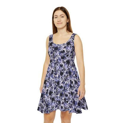 Pastel Goth Floral Women's Skater Dress (AOP)