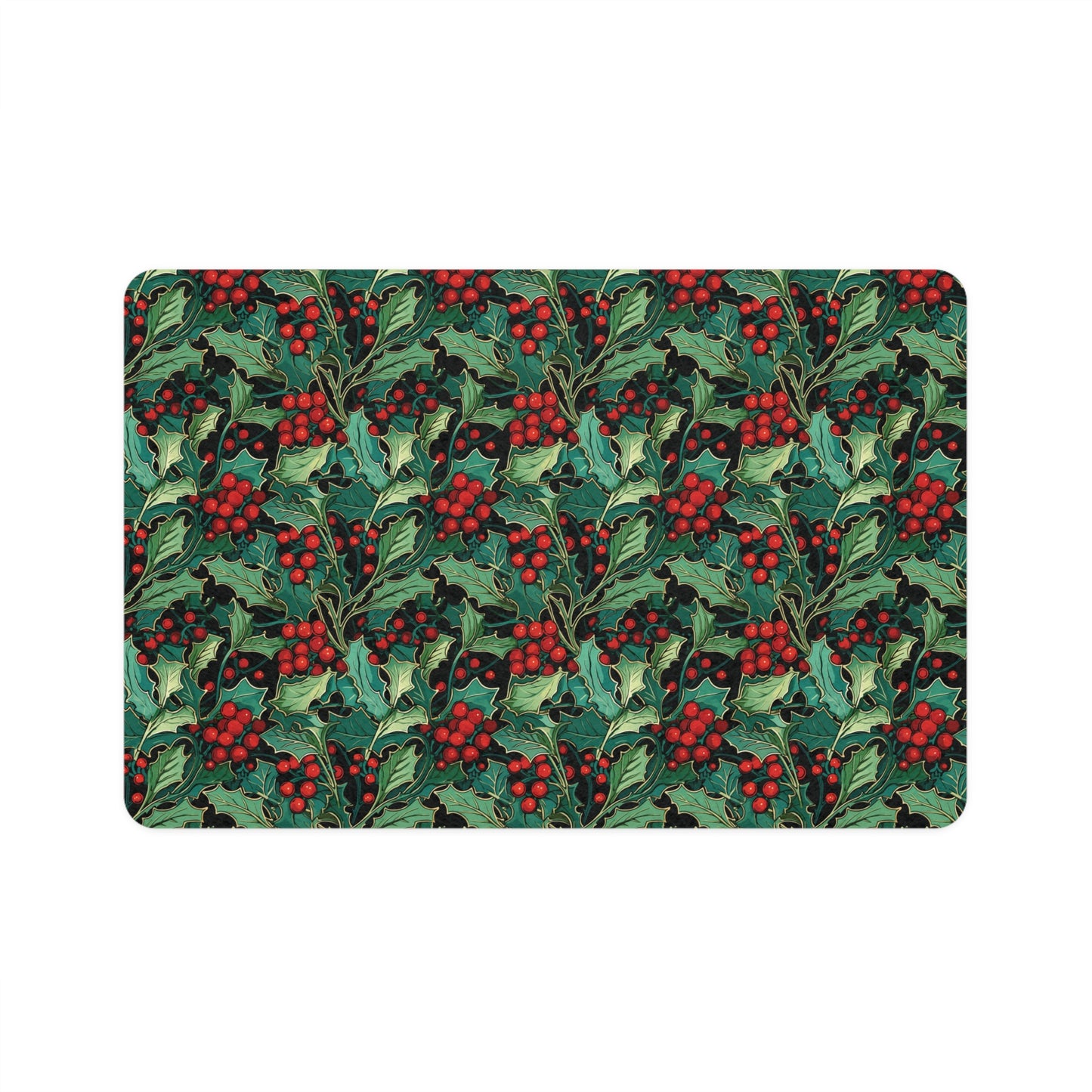 Holly Pet Food Mat (12x18)