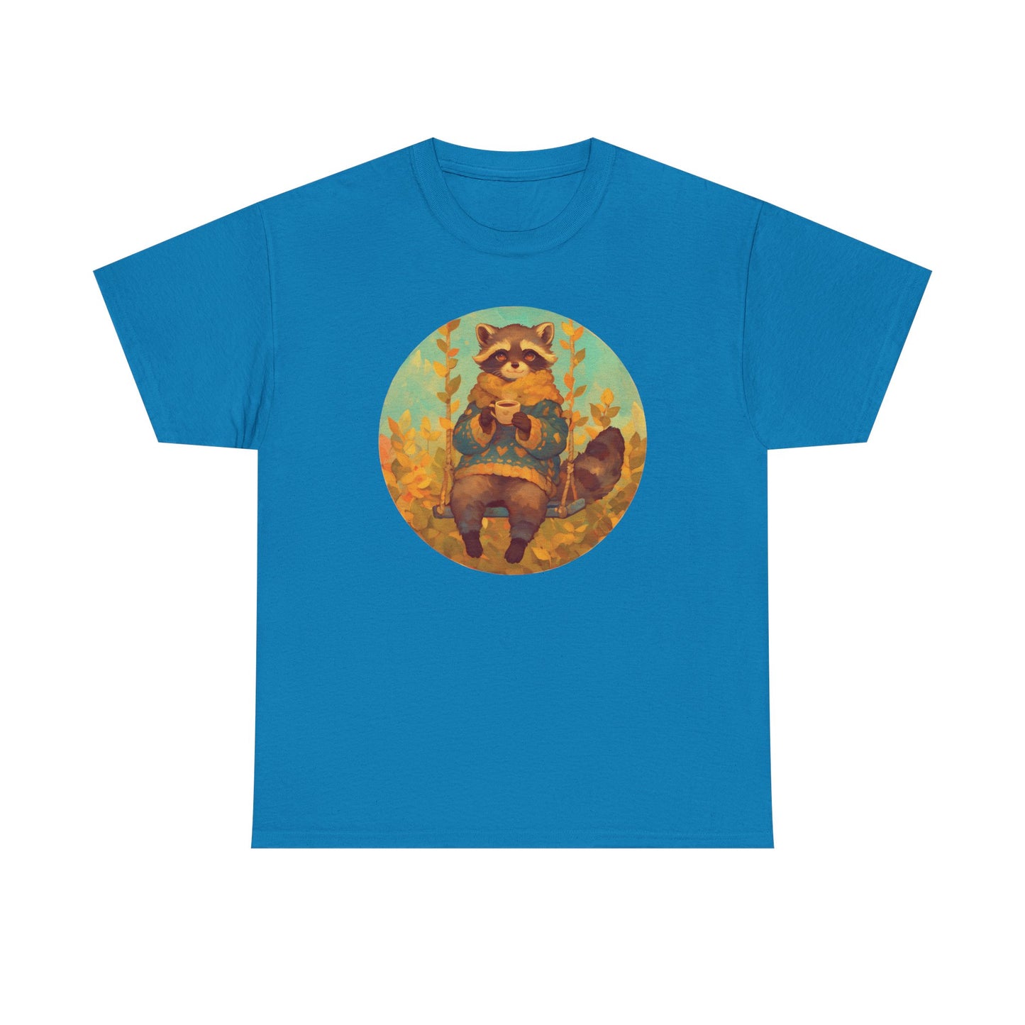 Cocoa Raccoon Unisex Heavy Cotton Tee