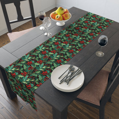Holly Table Runner (Cotton, Poly)