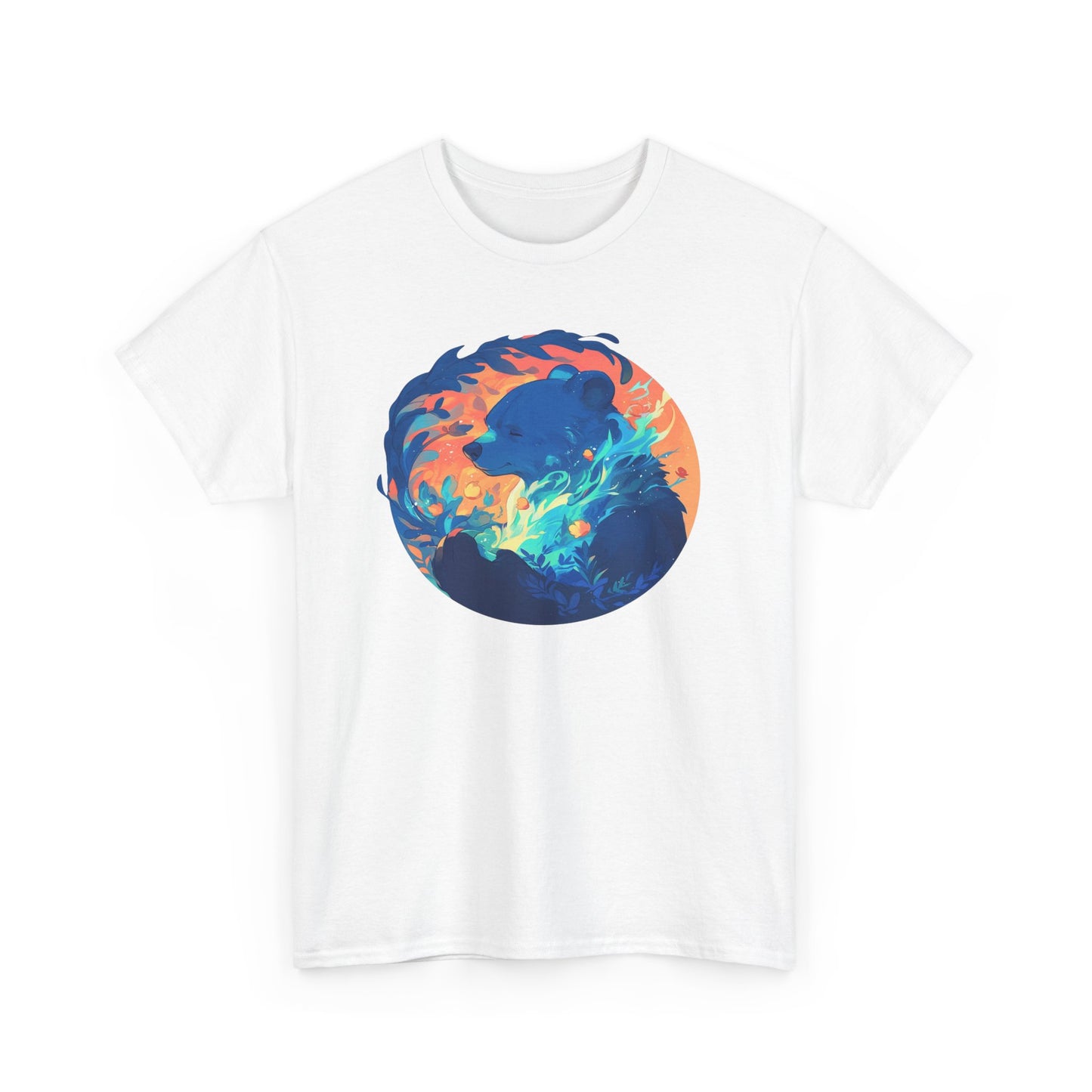 Elemental Bear Unisex Heavy Cotton Tee