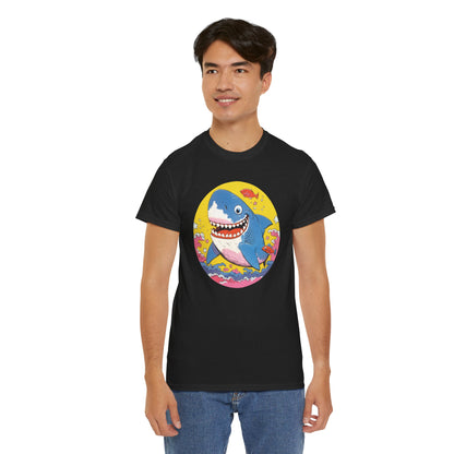 Shark Unisex Heavy Cotton Tee
