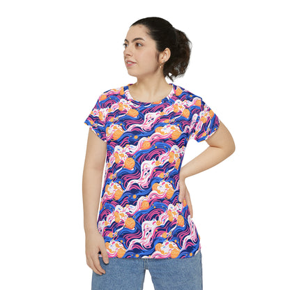 Sghetti Women's Short Sleeve Shirt (AOP)