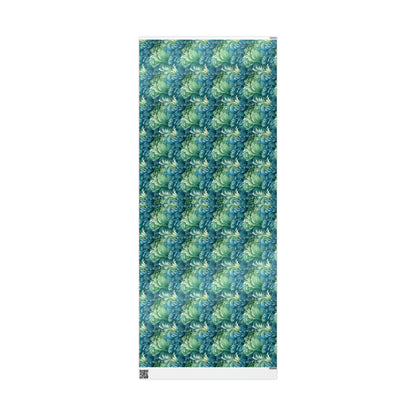 Peacock Flourishes Wrapping Papers