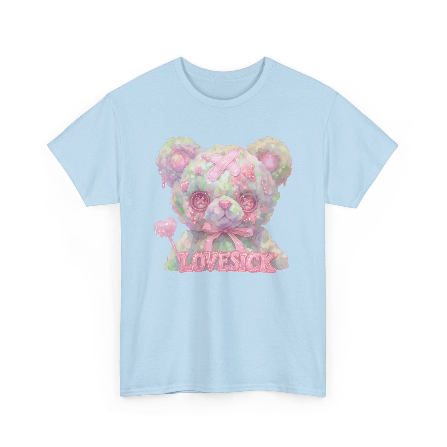 Lovesick Bear Unisex Heavy Cotton Tee