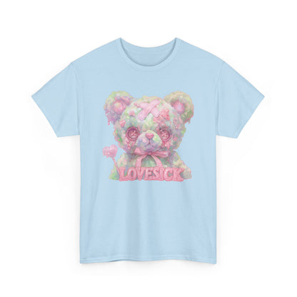 Lovesick Bear Unisex Heavy Cotton Tee