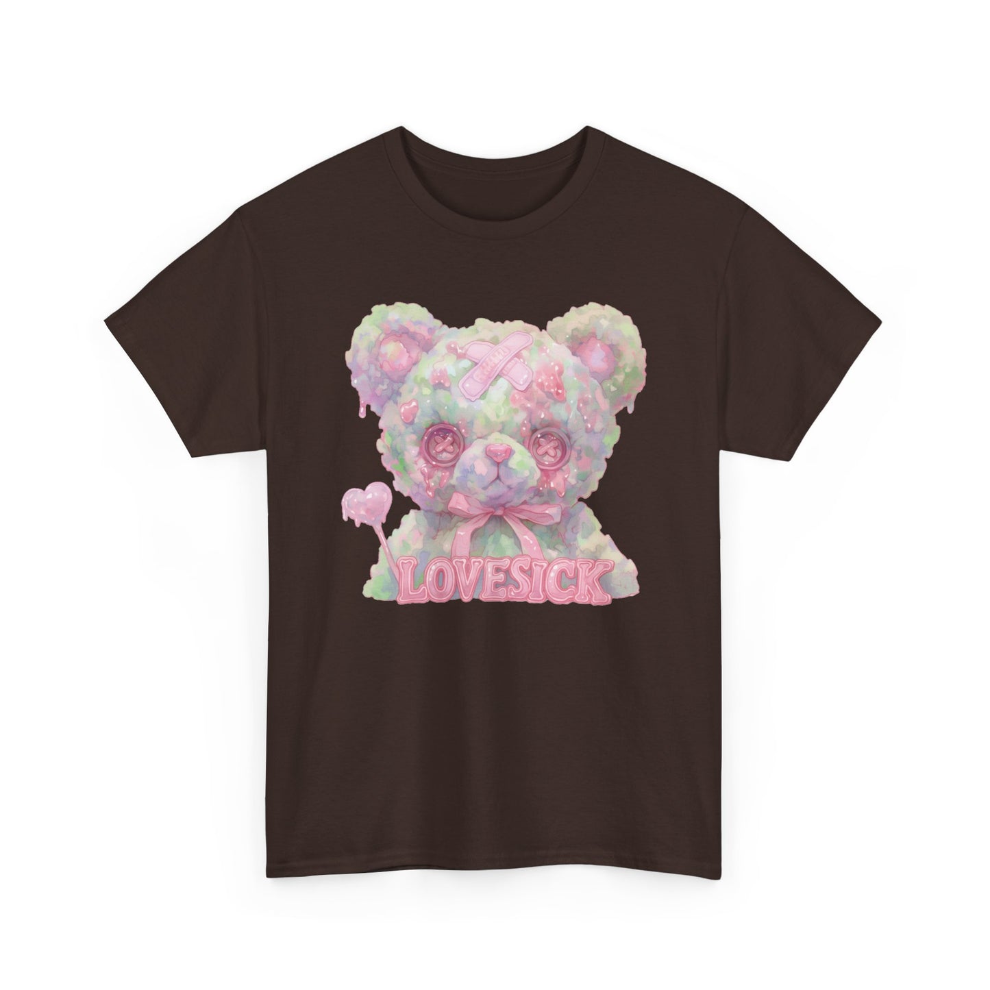 Lovesick Bear Unisex Heavy Cotton Tee