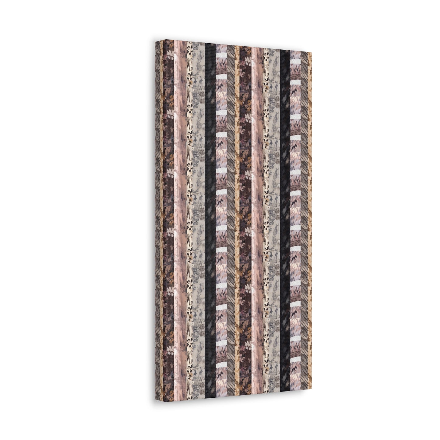 Textured Stripes Canvas Gallery Wrap