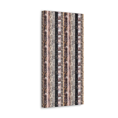 Textured Stripes Canvas Gallery Wrap