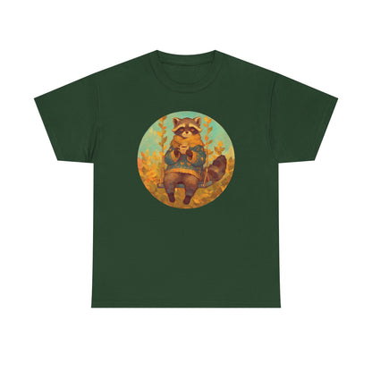 Cocoa Raccoon Unisex Heavy Cotton Tee