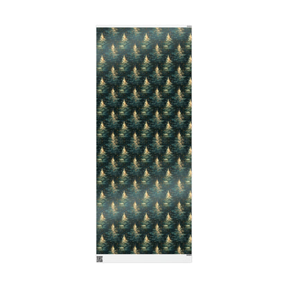 Twinkling Trees Wrapping Papers
