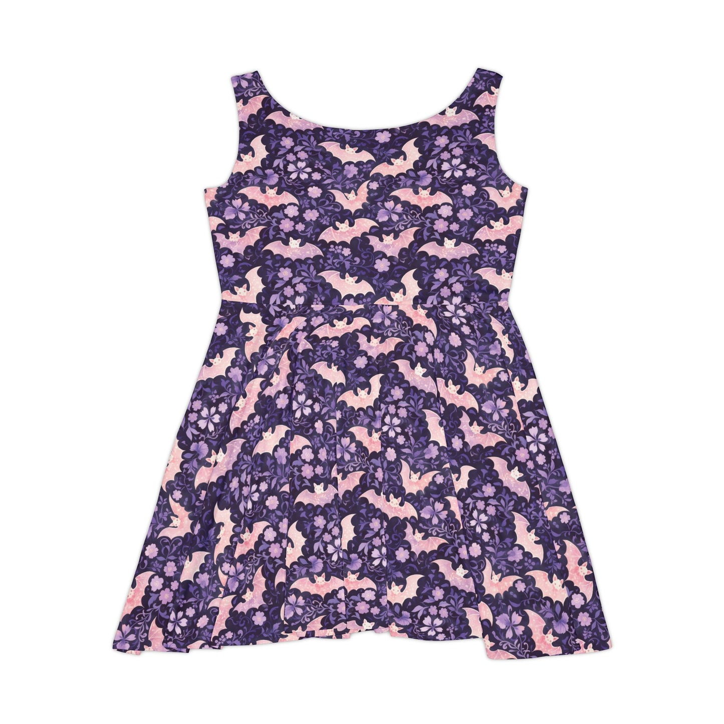 Pastel Bats Women's Skater Dress (AOP)