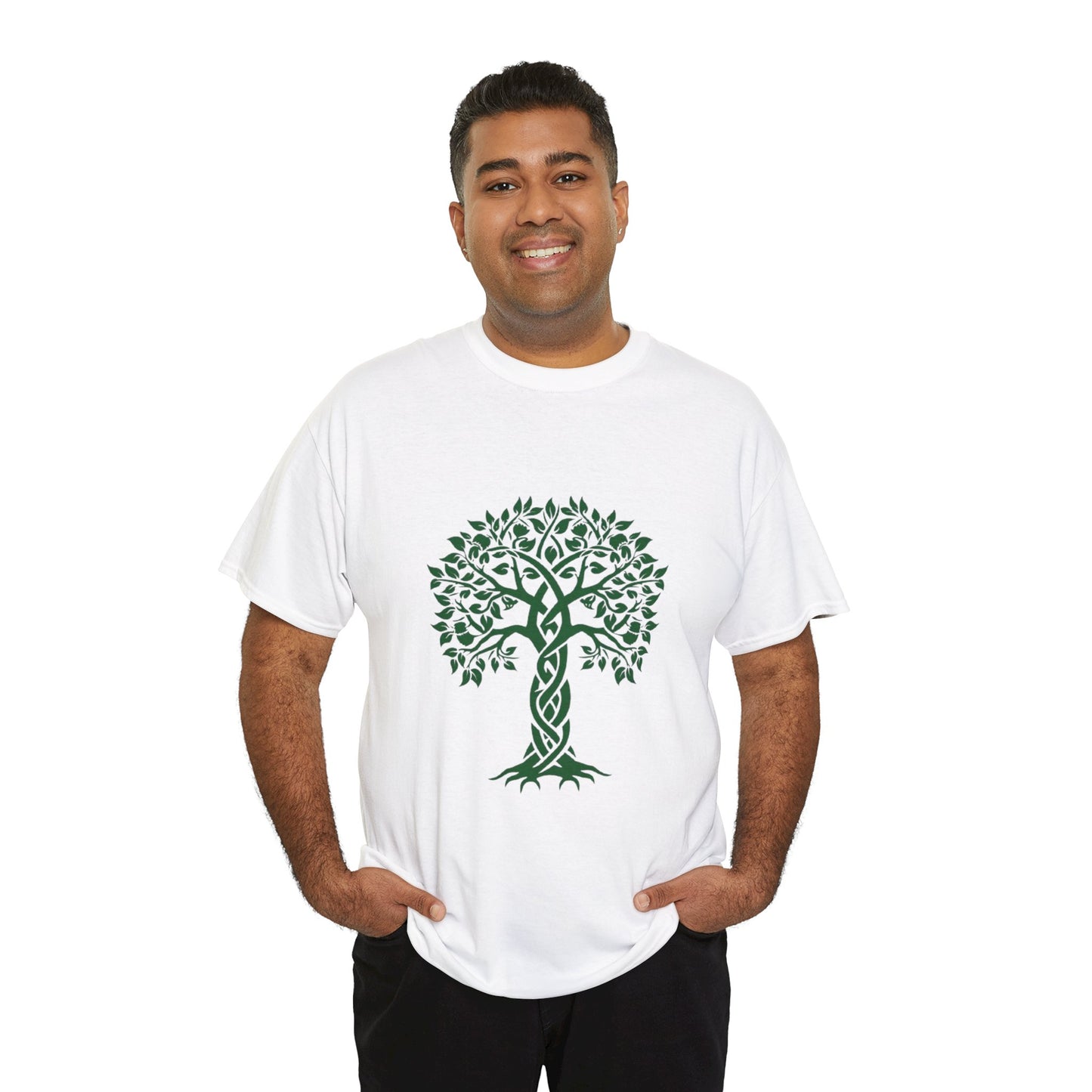 Celtic Tree Unisex Heavy Cotton Tee