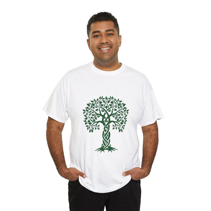 Celtic Tree Unisex Heavy Cotton Tee