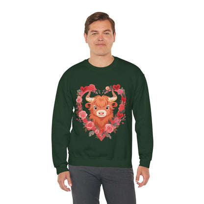 Moo Moo Love Unisex Heavy Blend™ Crewneck Sweatshirt