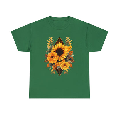 Sunflowers Unisex Heavy Cotton Tee