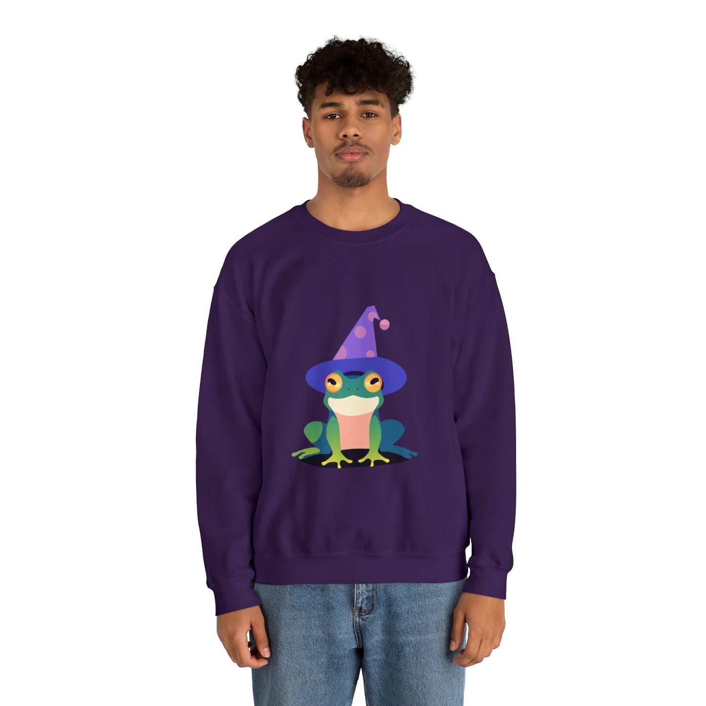 Wizard Frog Unisex Heavy Blend™ Crewneck Sweatshirt