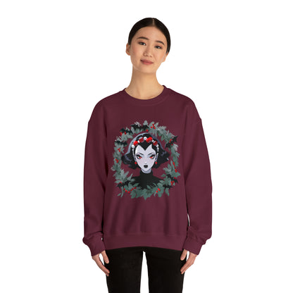 Vampire Wreath Unisex Heavy Blend™ Crewneck Sweatshirt