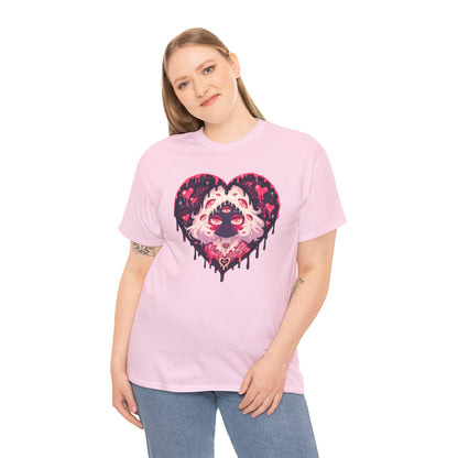 Melty Heart Unisex Heavy Cotton Tee