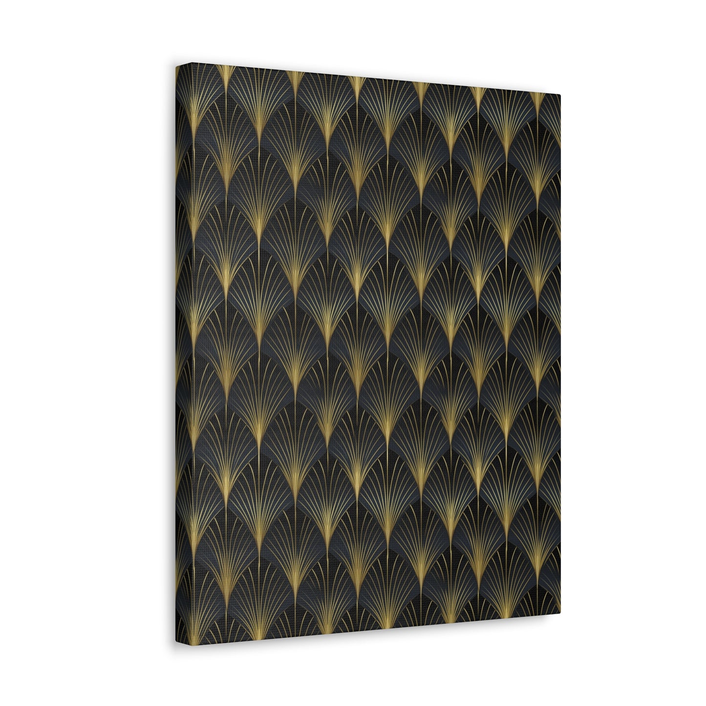 Art Deco Fans Canvas Gallery Wrap