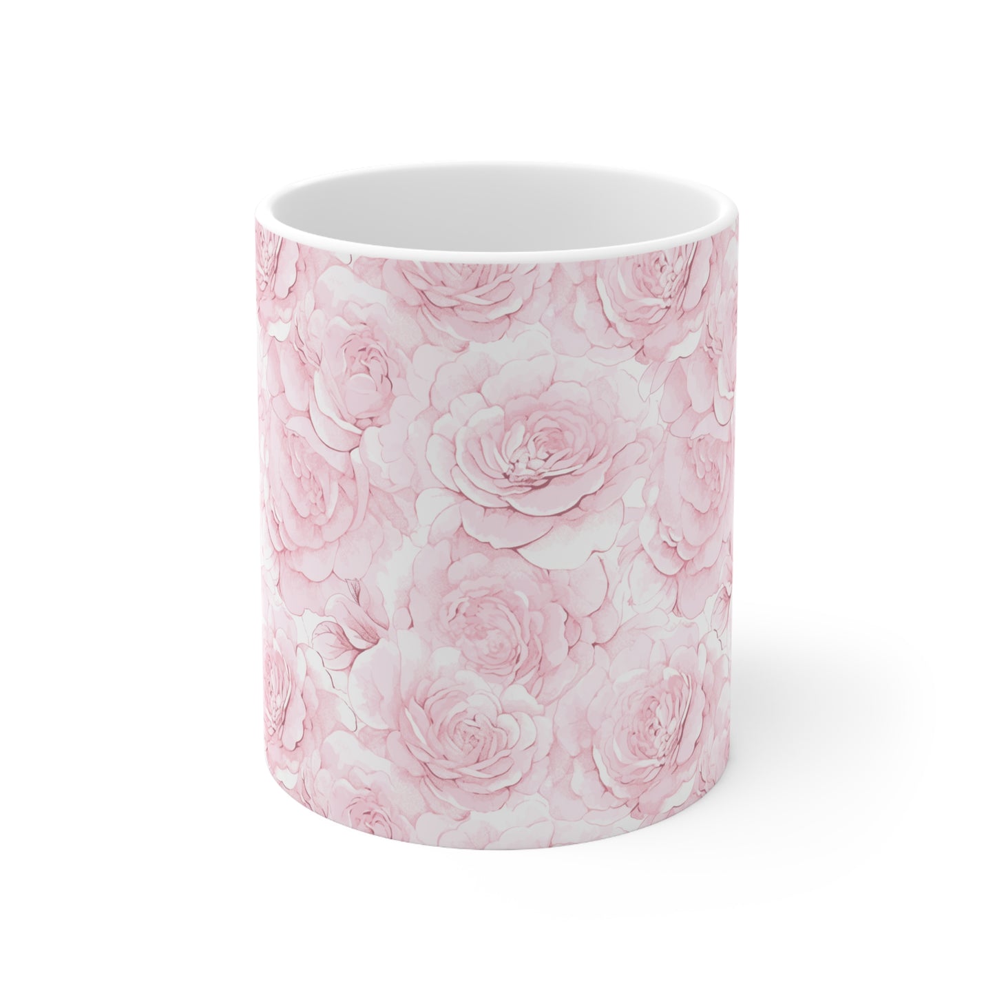 Romantic Roses Ceramic Mug 11oz