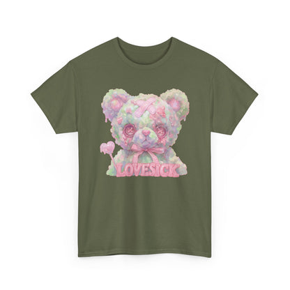 Lovesick Bear Unisex Heavy Cotton Tee