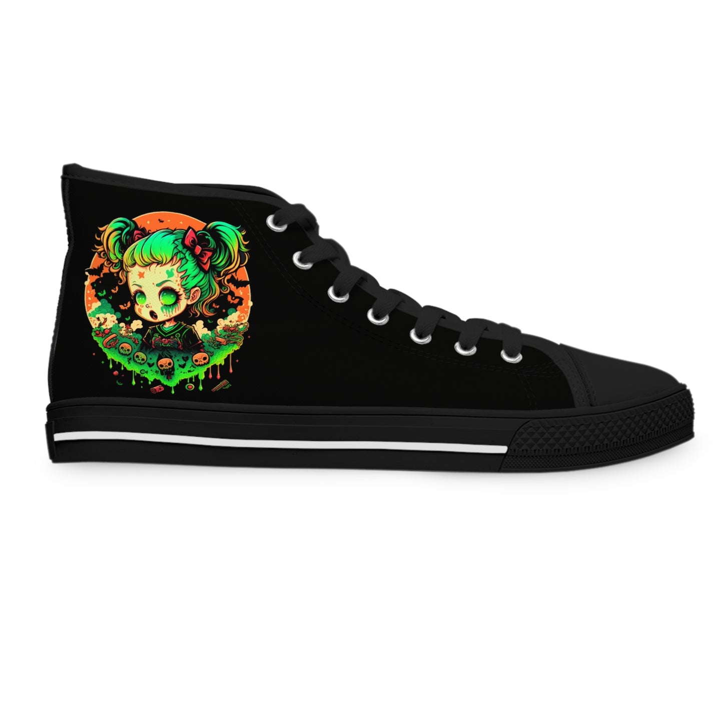 Harvest Moon Zombie Women's High Top Sneakers