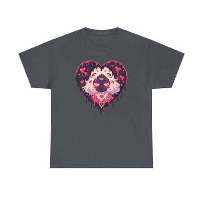 Melty Heart Unisex Heavy Cotton Tee