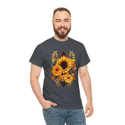 Sunflowers Unisex Heavy Cotton Tee