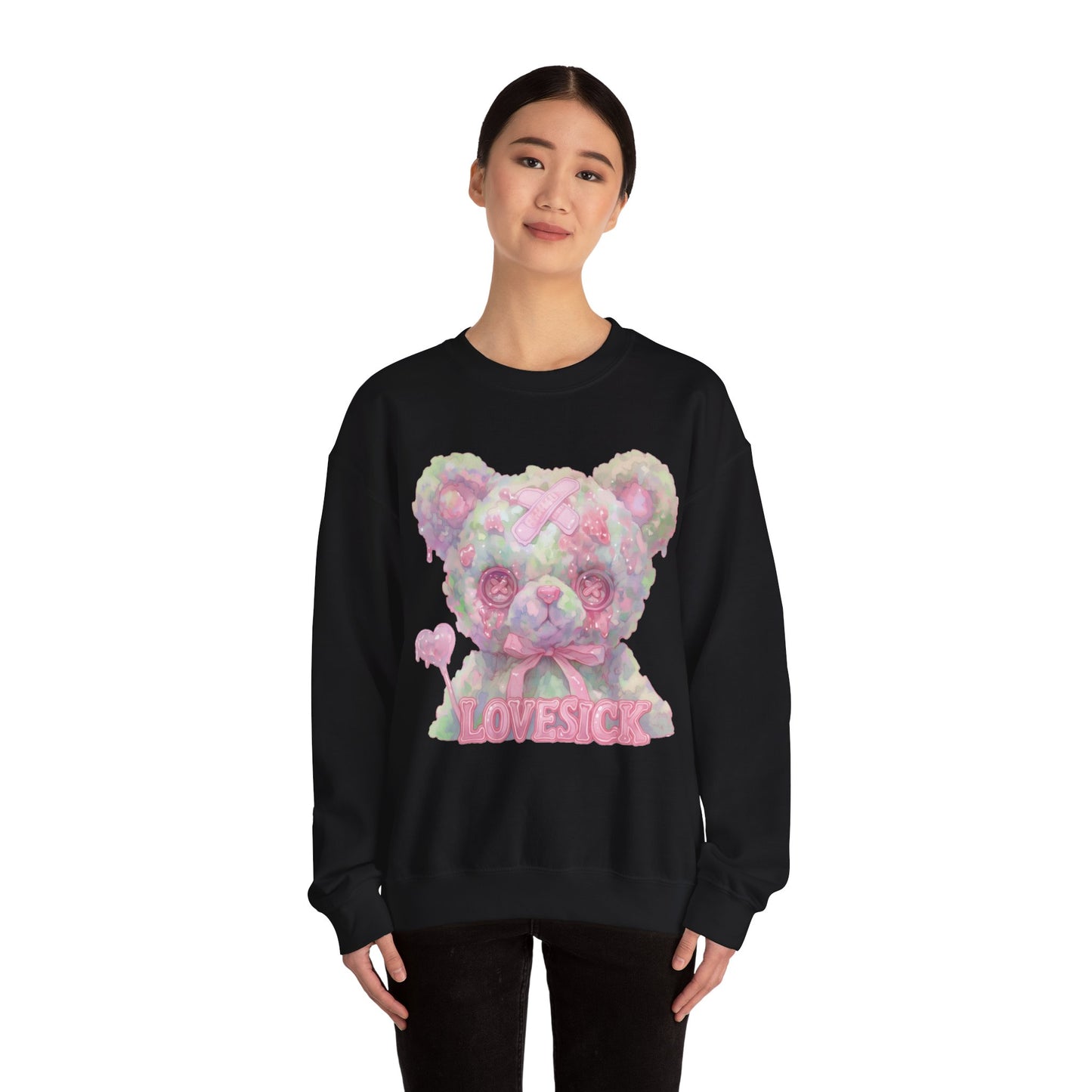 Lovesick Bear Unisex Heavy Blend™ Crewneck Sweatshirt